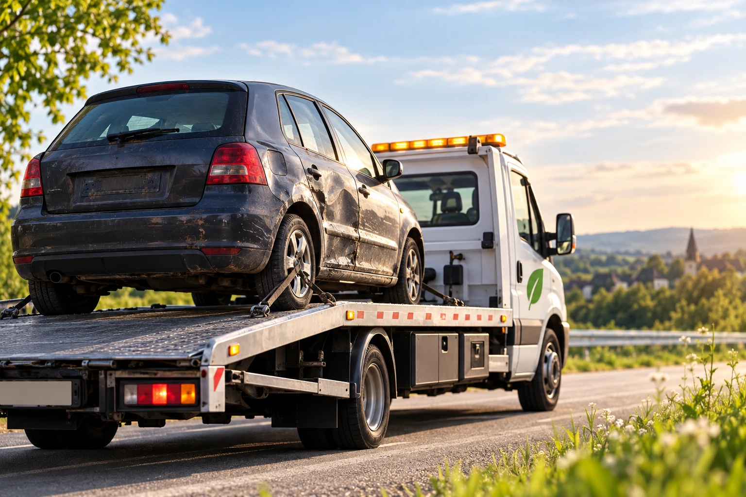 Voiture épave rouillée prise en charge par épaviste agréé Yonne